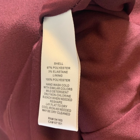 Eliza J Stretch Ruffle Crepe Black Mini Dress 0 - Picture 9 of 12